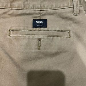 Mens Authentic Chino Vans khaki pants